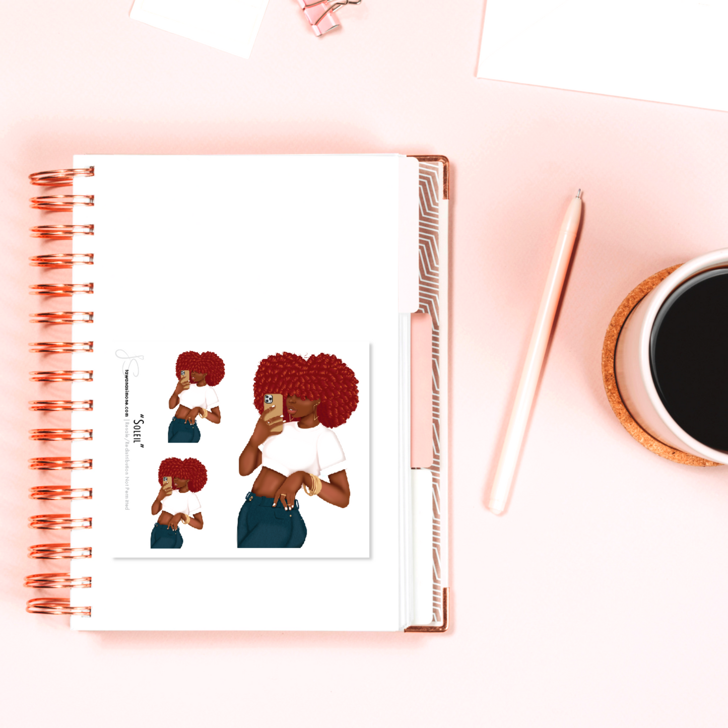 Soleil - Diva Doll ONLY Stickers