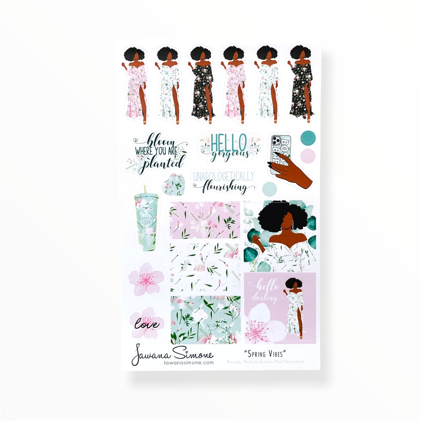 Spring Vibes - Glossy Diva Doll