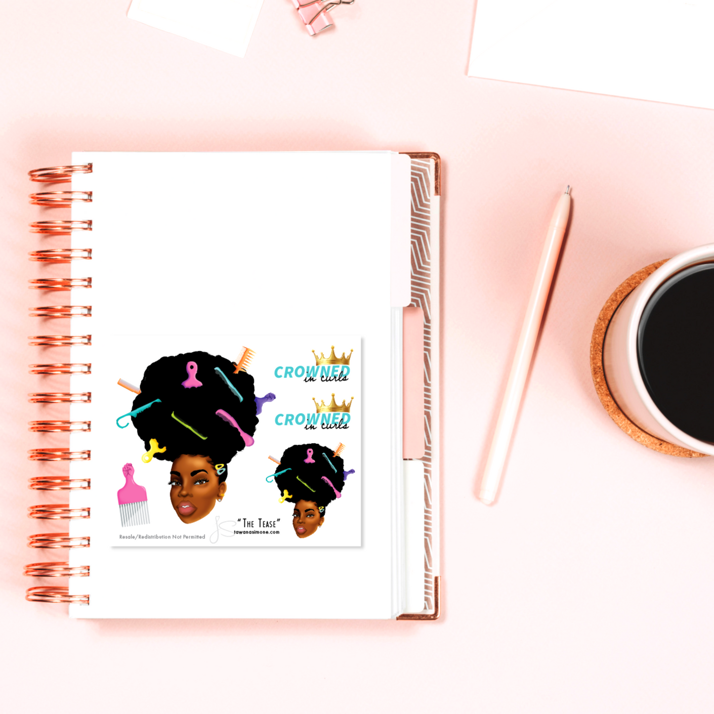 The Tease - Diva Doll ONLY Stickers