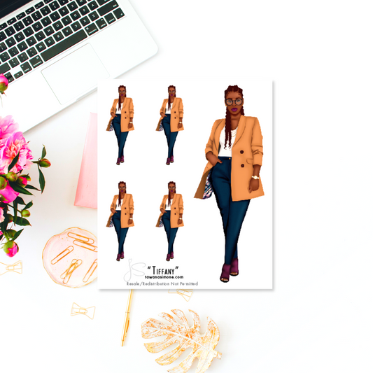 Tiffany - Diva Doll ONLY Stickers