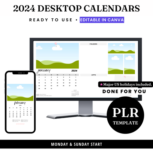 2024 Desktop & Mobile Template - PLR