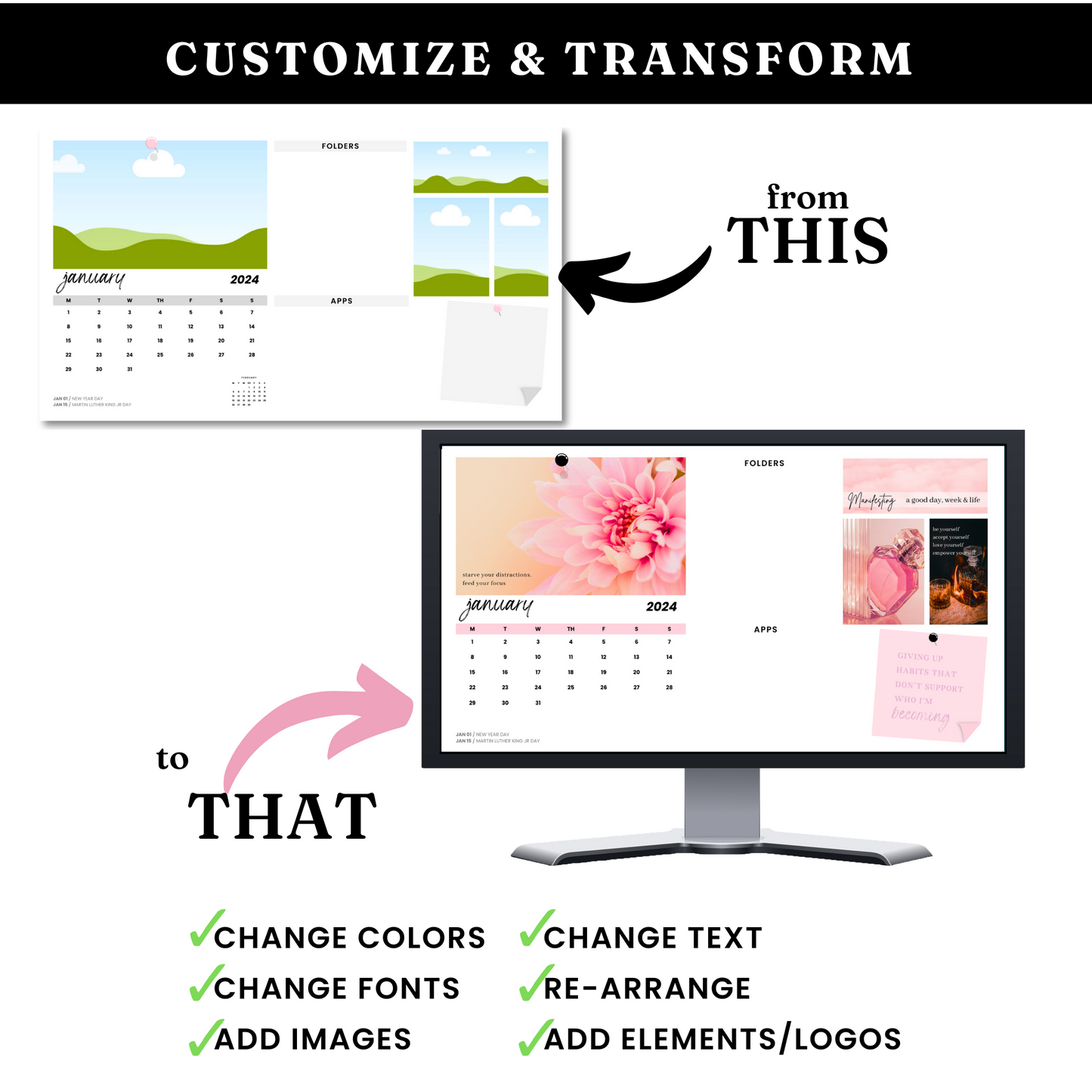 2024 Desktop & Mobile Template - PLR