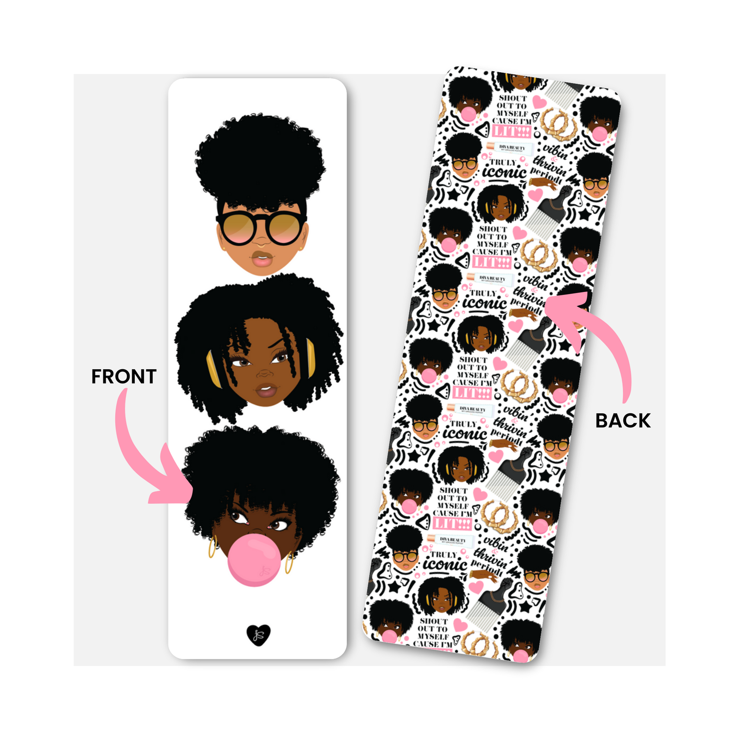 3 Wise Naturalistas Bookmark