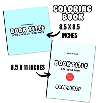 Coloring Book Template - PLR