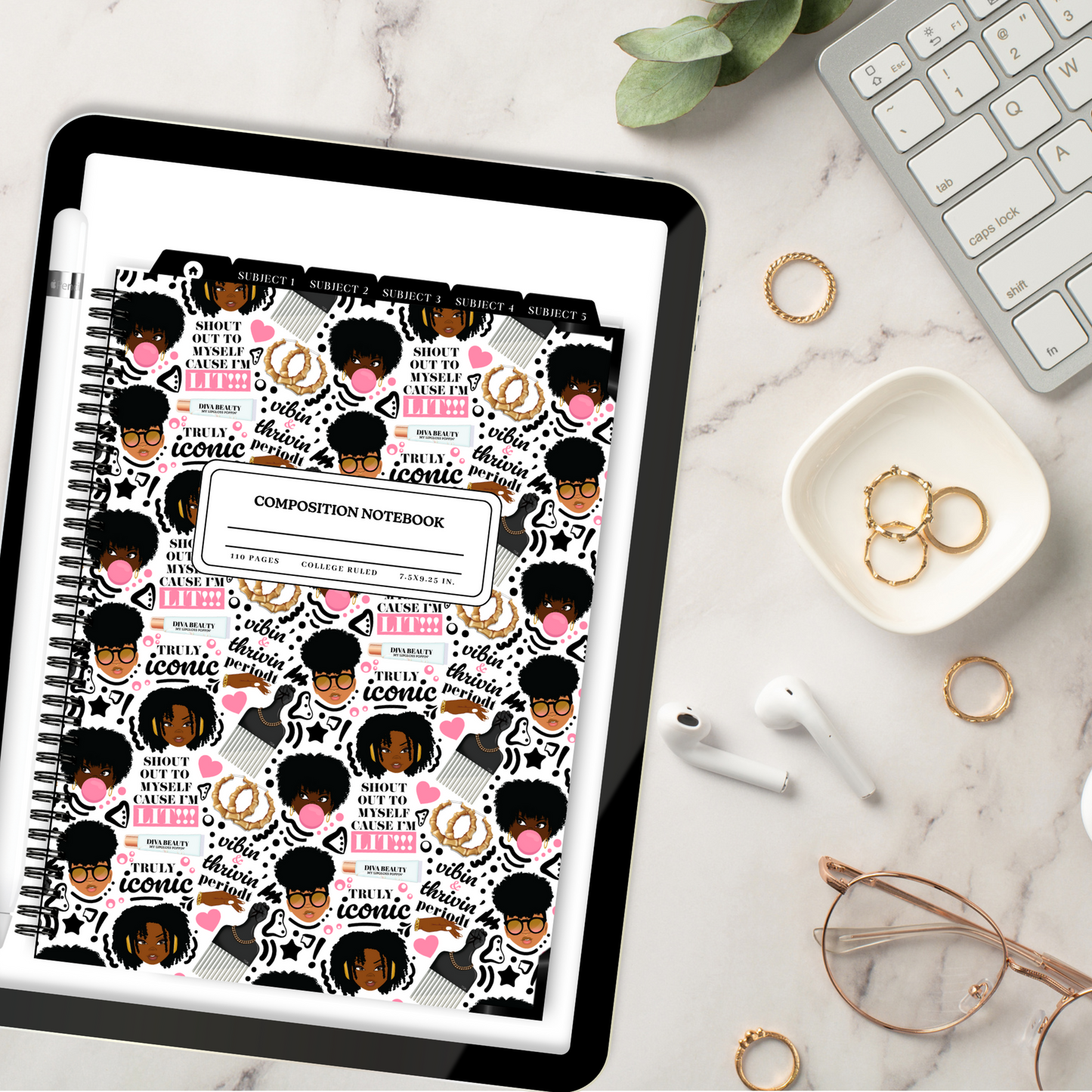 3 Wise Naturalistas Digital Student Notebook