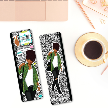 Beauty and Brains Bookmark