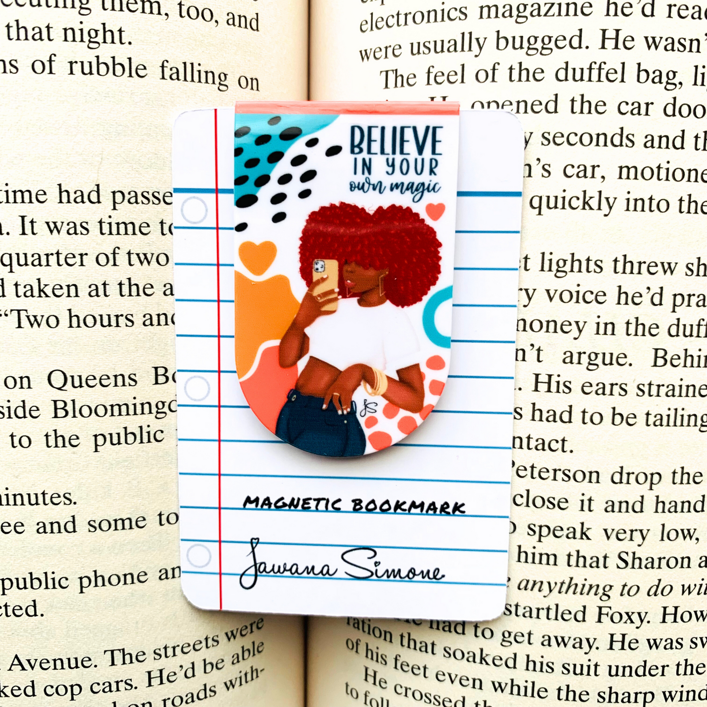 Believe in Your Own Magic Magnetic Bookmark
