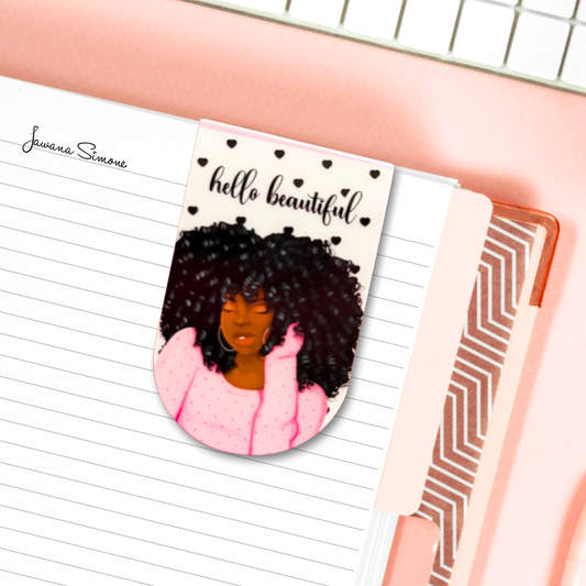 Comfy & Cozy II Magnetic Bookmark