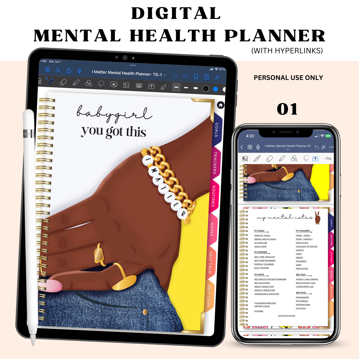 I Matter Mental Health Planner - 01