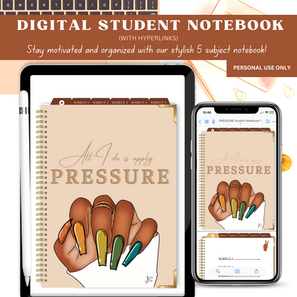 Pressure Digital Student Notebook