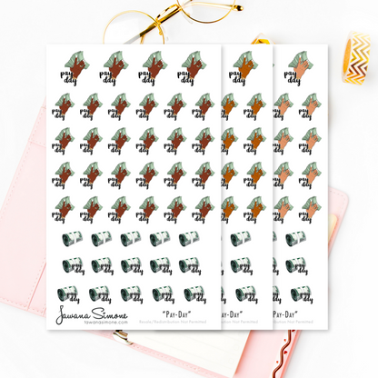 Payday Planner Stickers