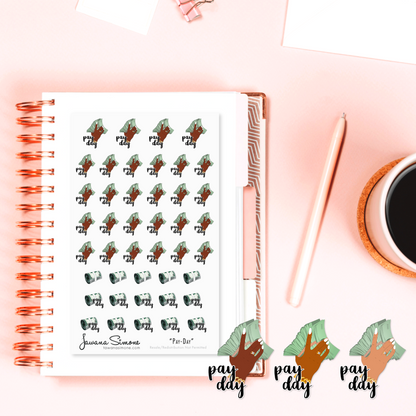 Payday Planner Stickers