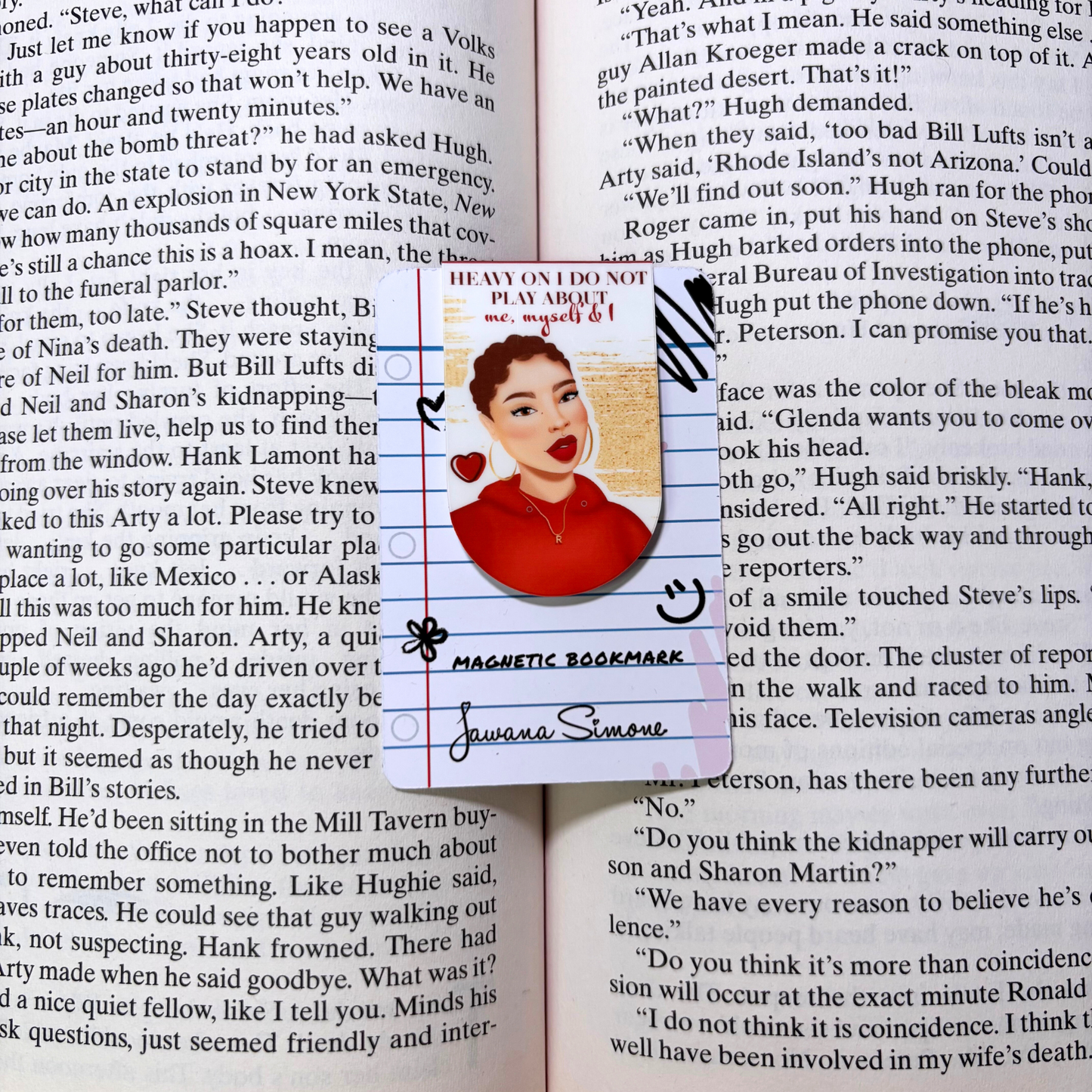Redd Magnetic Bookmark