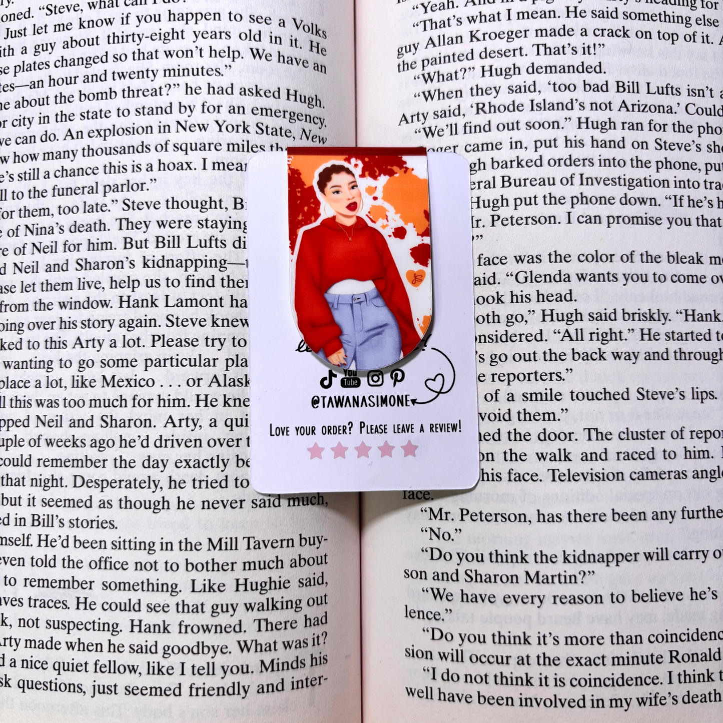 Redd Magnetic Bookmark