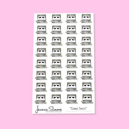 Change Sheets Planner Stickers