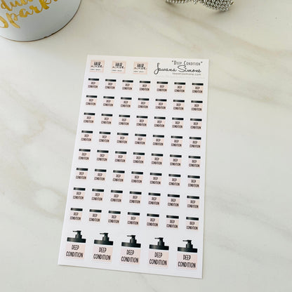 Deep Condition Planner Stickers