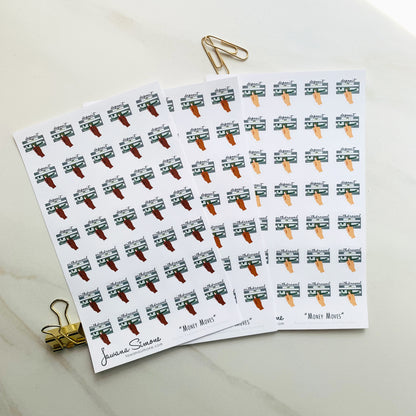Money Moves Planner Stickers